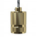 Fitting Aluminium Messing E27