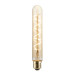 Vintlux E27 dimbare LED filamentlamp 4W T30 265lm 2200K - Karu Tube 185 mm Gold