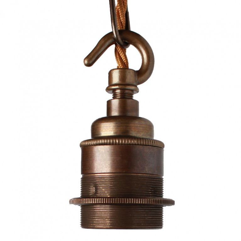 Fitting Hook Brons E27