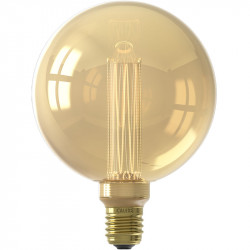 Calex LED Glasfiber Lamp Globe XL Gold Ø125 E27 3.5W