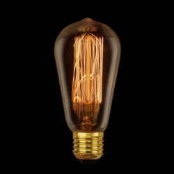 Kooldraadlamp Edison Deluxe Gold Ø64 mm E27 60W