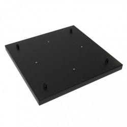 Calex Plafondplaat Mat Zwart 4 snoeren Vierkant 40x40 cm