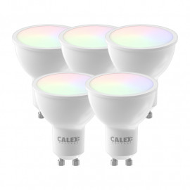 Voordeelbundel Calex Smart LED Lamp GU10 Reflector RGB 5W 350lm