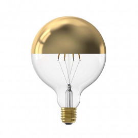 Calex Filament LED Lamp Globe Mirror Gold D125mm E27 6W Product