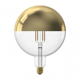 Calex Filament LED Lamp Kalmar Mirror Gold D200mm E27 6W Product