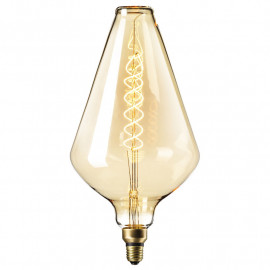 Sfeerafbeelding van Calex LED Filamentlamp Vienna XXL Gold E27 4W