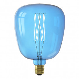 Calex LED Filament Lamp Kiruna XXL Sapphire Blue Ø140 mm E27 4W