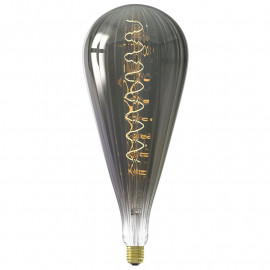 Calex LED Filament Lamp Malaga XXL Titanium Ø160 mm E27 6W