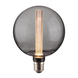 Vintlux Filament LED Lamp Rainn Globe XL Smoke Dimbaar Ø125mm E27 2.3W