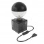 Calex Tafellamp Glas Zwart met snoer en schakelaar E27 Product met lichtbron