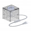 Calex Tafellamp Glas Transparant met snoer en schakelaar E27 Product