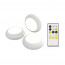 Calex Puck Light incl. Remote op Batterij - Set van 3 - Product aan