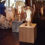 Sfeerfoto van de Calex Smart LED Lamp Edison Gold E27 7W 806lm