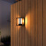 Calex Smart Outdoor LED RGB Klassieke Lantaarn 4W 380lm IP54 - Aan schutting