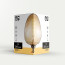 Vintlux Filament LED Lamp Kyodai Onixx Apple XXL Gold Dimbaar Ø190mm E27 4W - Verpakking