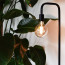 Calex Vloerlamp 155 cm zwart 180cm snoer en schakelaar E27 - sfeer detail