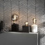 Sfeerfoto Edison en Globe Titanium met curl
