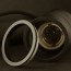 Calex Fitting met snoer en plafondkap Milford Zwart E27 fitting