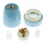 Fitting Keramiek Lichtblauw E27 Product Set
