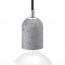 Fitting Beton Grijs E27 met Lamp