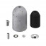 Fitting Beton Grijs E27 Set