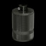 Fitting Aluminium Grijs E27