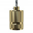 Fitting Aluminium Messing E27