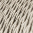 Linnen Naturel Gevlochten Strijkijzersnoer Detail