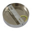 Plafondkap Geborsteld Titanium 1 uitgang