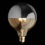 Calex LED Filamentlamp Globe Mirror Silver E27 4W