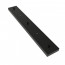 Calex Plafondplaat Mat Zwart 3 snoeren 70x10 cm