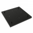 Calex Plafondplaat Mat Zwart 4 snoeren Vierkant 40x40 cm