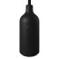 Fitting Silicone Zwart met schakelaar E27