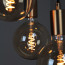 Vintlux Filament LED Lamp Karu Globe XL Gold Dimbaar Ø125mm E27 4W - Sfeerfoto 1