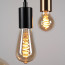 Vintlux Filament LED Lamp Karu Edison Gold Dimbaar Ø64mm E27 4W - Sfeerfoto 1