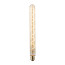 Vintlux E27 dimbare LED filamentlamp 4W T30 265lm 2200K - Karu Tube 300 mm Gold