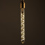Vintlux E27 dimbare LED filamentlamp 4W T30 265lm 2200K - Karu Tube 300 mm Gold - sfeerbeeld