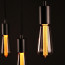 Vintlux Filament LED Lamp Rainn Edison Smoke Dimbaar Ø60mm E27 2.3W - Sfeerfoto 1
