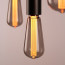 Vintlux Filament LED Lamp Rainn Edison Smoke Dimbaar Ø60mm E27 2.3W - Sfeerfoto 2