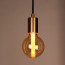 Vintlux Filament LED Lamp Rainn Globe Gold Dimbaar Ø95mm E27 2.3W - Sfeerfoto 
