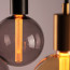 Vintlux Filament LED Lamp Rainn Globe XL Smoke Dimbaar Ø125mm E27 2.3W - Sfeerfoto 1