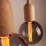 Vintlux Filament LED Lamp Rainn Globe XL Smoke Dimbaar Ø125mm E27 2.3W - Sfeerfoto 3