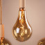 Vintlux Filament LED Lamp Kyodai Fira Pear XXL Gold Dimbaar Ø168mm E27 4W - Sfeerfoto 1