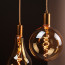 Vintlux Filament LED Lamp Kyodai Loft Globe XXL Gold Dimbaar Ø200mm E27 4W - Sfeerfoto 1