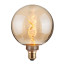 Vintlux Filament LED Lamp Kyodai DNA Globe XL Gold Dimbaar Ø125mm E27 3.5W