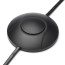 Vloerdimmer Zwart voor LED lampen 3-100 Watt tussen snoer