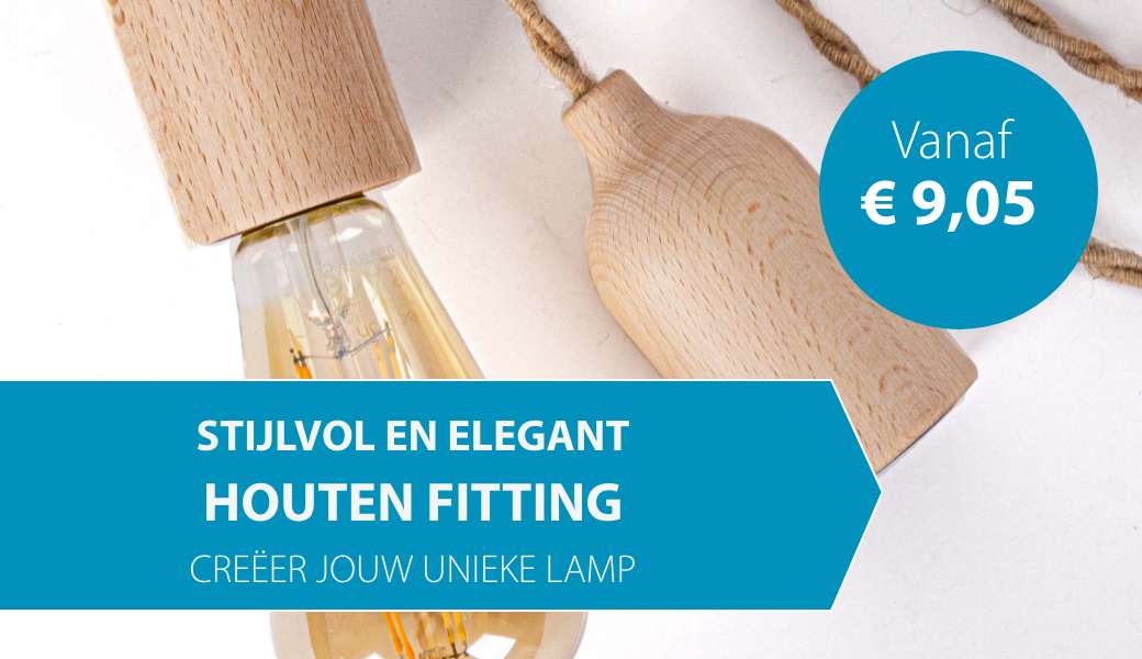 NIeuw, houten fittingen