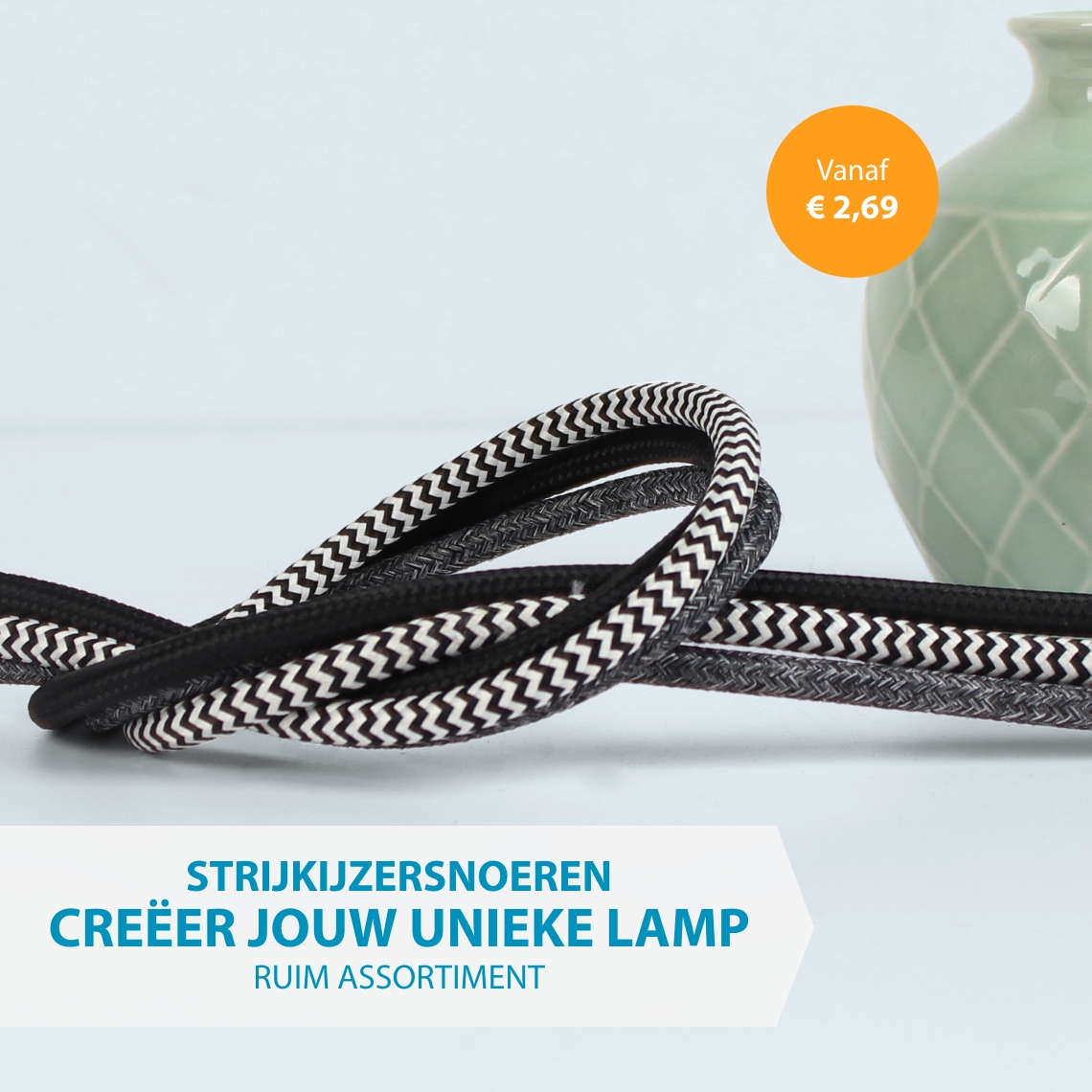 trendy en unieke strijkijzersnoeren