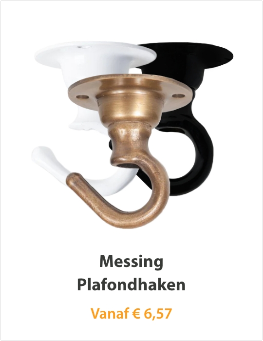 Messing Plafondhaken